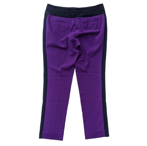 Vince Camuto purple tuxedo pants sz 4 - Picture 5 of 9